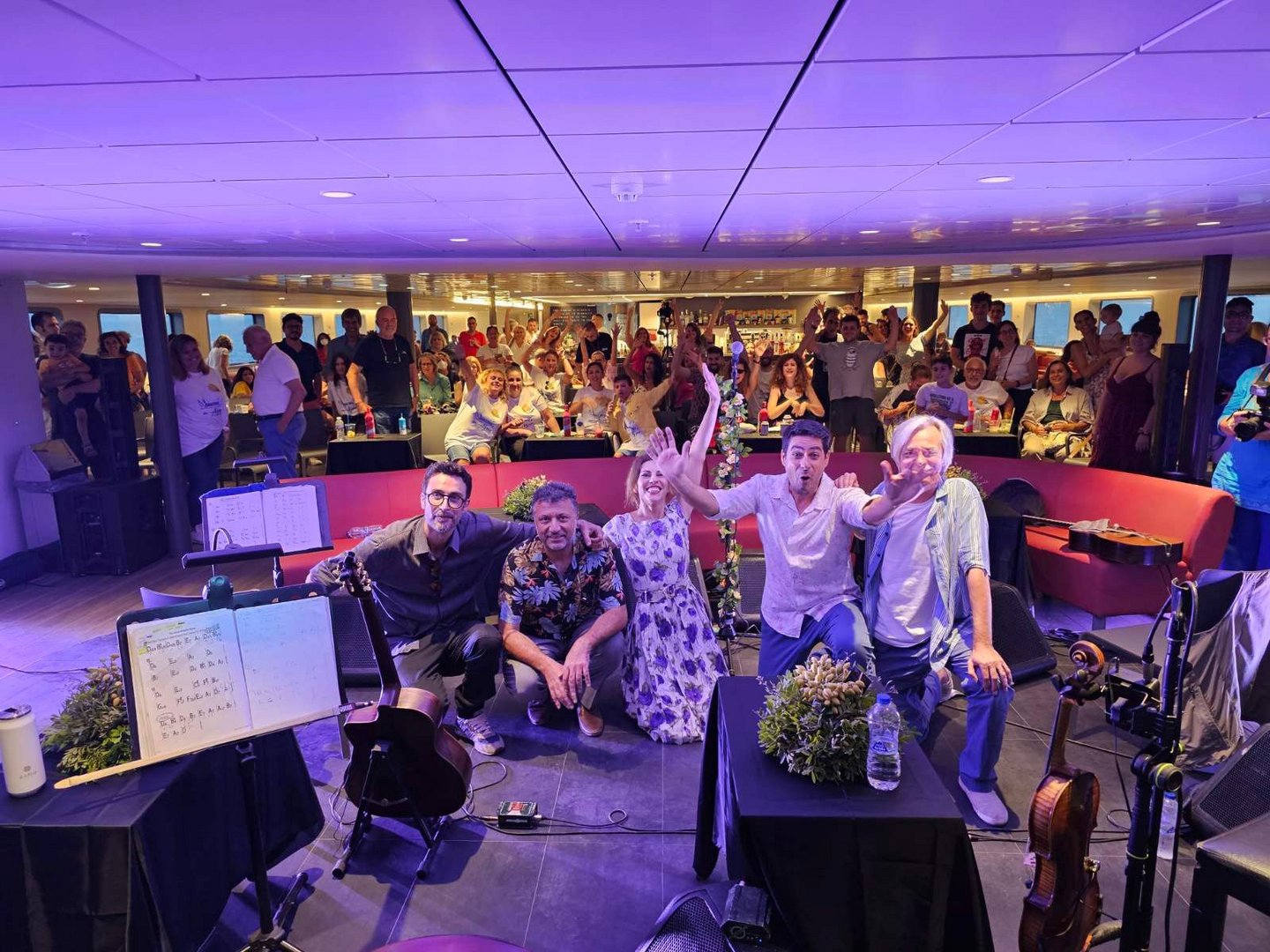 Saronic Ferries Events: Gadjo Dilo live on board ferry ANTIGONE